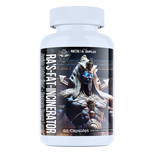 "Ra's Fat Incinerator: A powerful weight loss supplement combining Green coffee bean, raspberry ketones, and garcinia cambogia for safe and effective results."