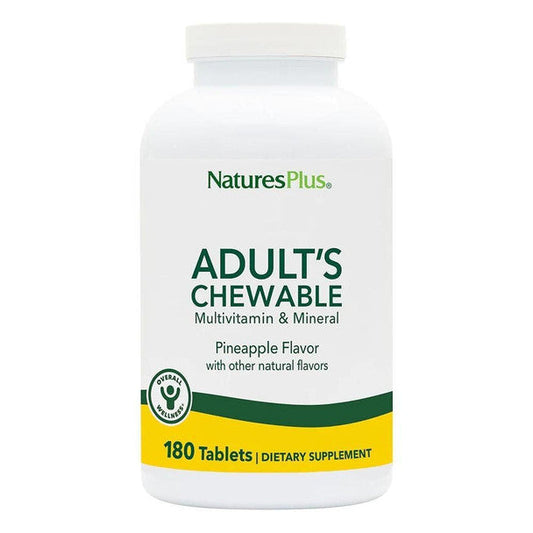 Nature's Plus Adult Chewable Multivitamin 180 Tablets