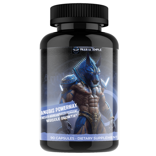 Anubis PowerMax: Boost testosterone naturally with this ancient-inspired supplement for optimal body support.