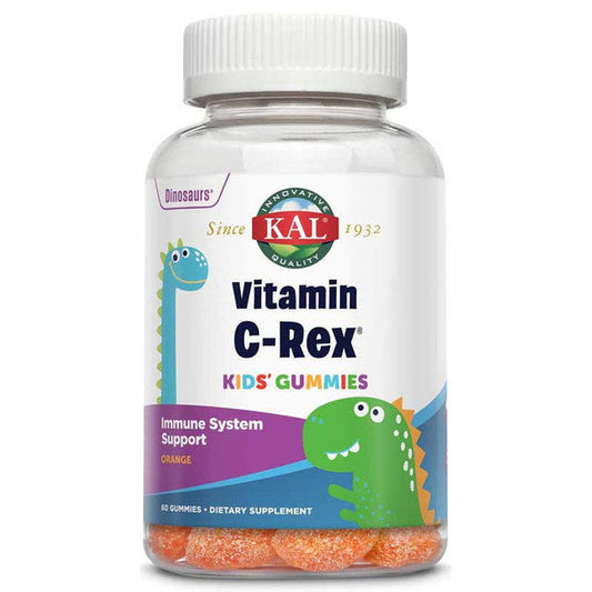 Kal Vitamin C-Rex 60 Orange Flavored Gummies